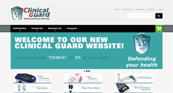 Desktop Screenshot of clinicalguard.co.uk